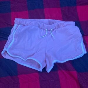 Pink and white shorts from old navy size size xl youth 14-16